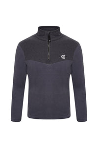 Boys Joyous Half Zip Fleece Top - Dark Storm Grey