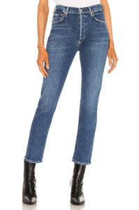 Charlotte High Rise Straight Jean