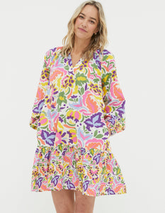 Amy Art Floral Tunic Dress