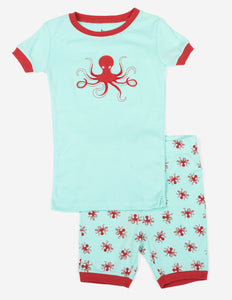 Kids Cotton Short Pajamas