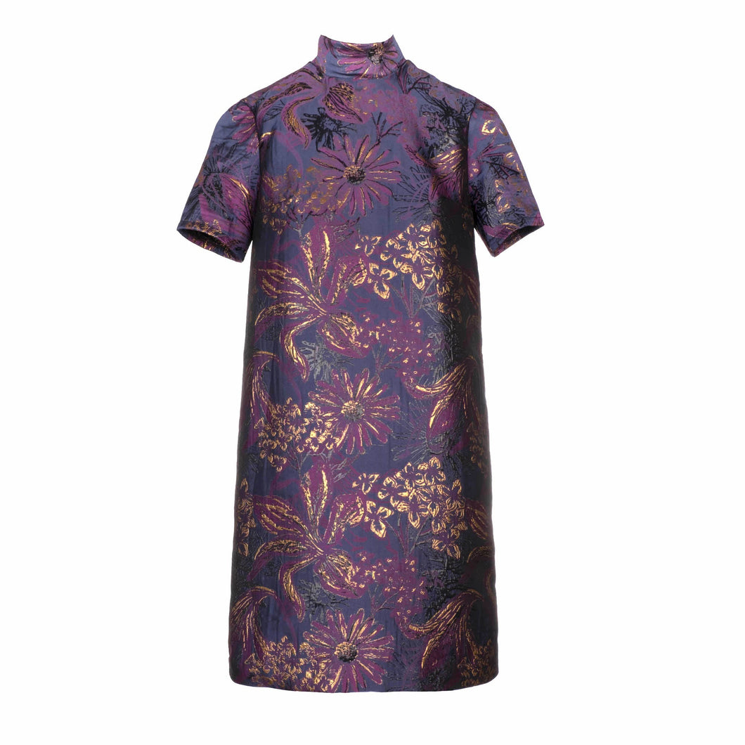 Kay Brocade Shift Dress