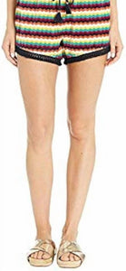 Ric Rac Striped Cotton Velour Shorts