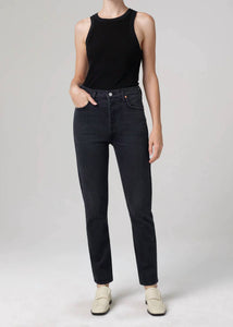 Charlotte High Rise Straight Jean