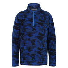 Load image into Gallery viewer, Regatta Great Outdoors Kids Outdoor Classics Lovely Jubblie Fleece Top (Nautical Blue/Camo)