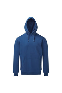 Asquith & Fox Mens Coastal Vintage Wash Loop Back Hoodie (Navy)