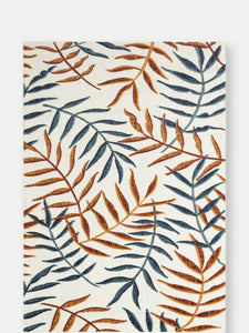 Abani Hampton Contemporary and Leaf Area Rug