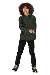 Childrens/Kids Kade Lightweight Hooded Fleece - Racing Green