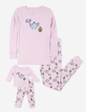 Load image into Gallery viewer, Kids Matching Girl &amp; Doll Pajamas