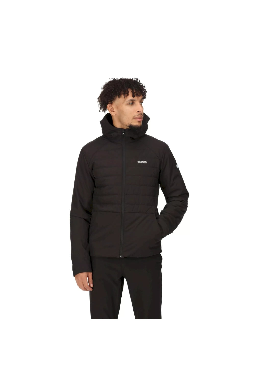 Mens Daxford Full Zip Jacket - Black