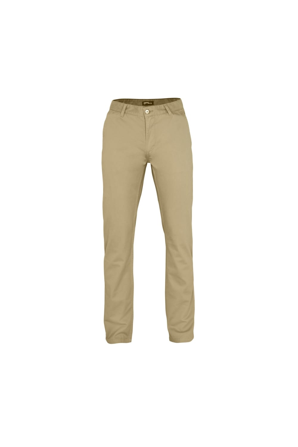 Asquith & Fox Mens Classic Casual Chino Pants/Trousers (Khaki)