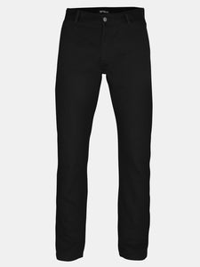 Mens Classic Casual Chino Pants/Trousers - Black