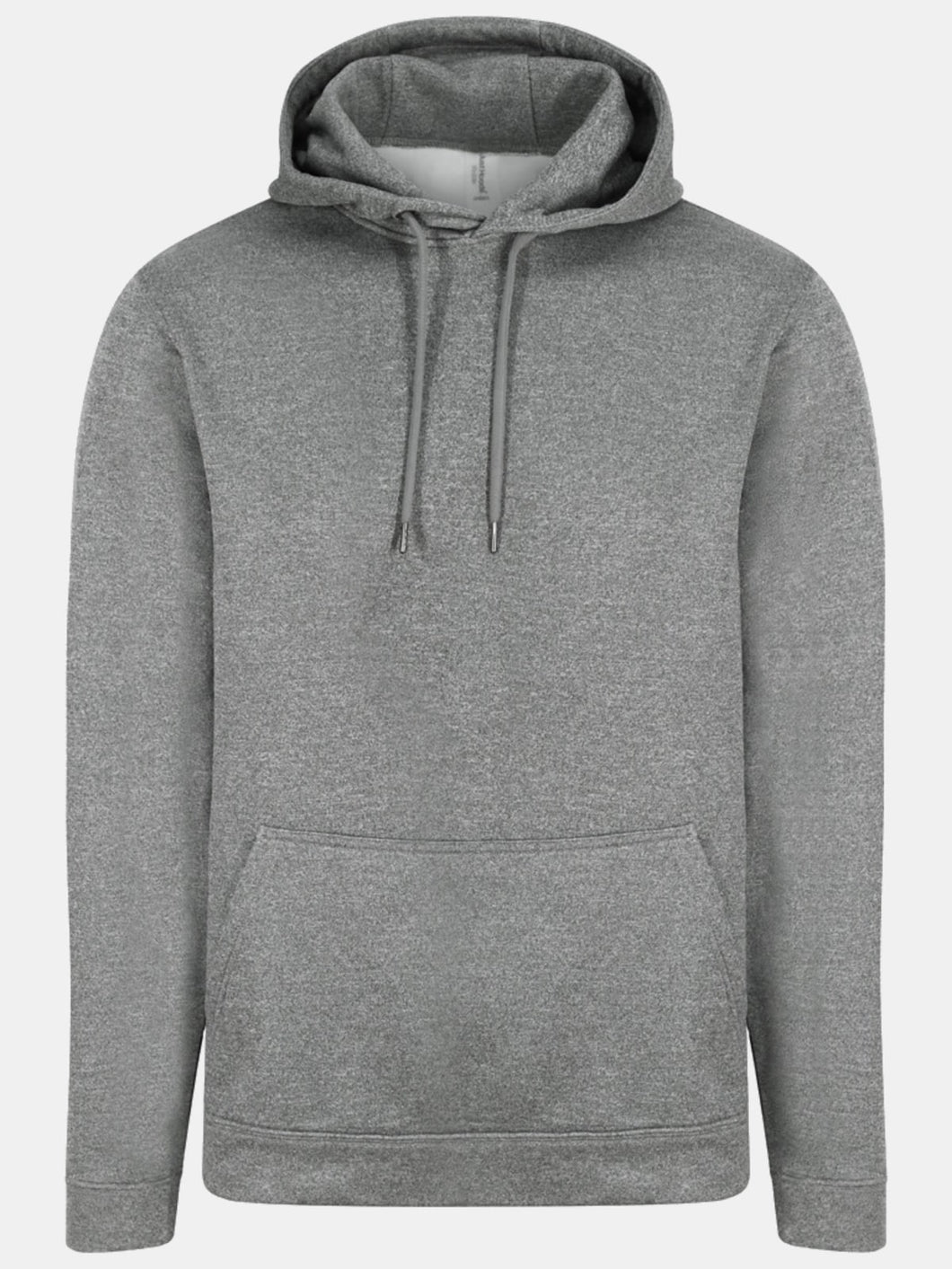 AWDis Adults Unisex Polyester Sports Hoodie (Gray Melange)