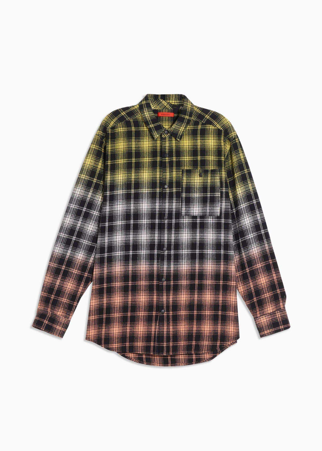 Men's Double Dip Dyed Flannel Shirt