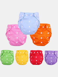 Baby Summer Or winter Cloth Diapers Cover Adjustable Reusable Washable Nappies - Bulk 3 Sets