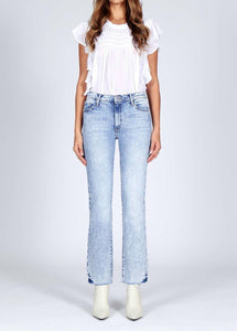 Bardot Straight Fray Jeans