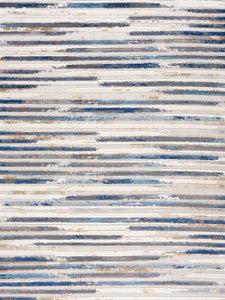 Abani Dune Contemporary Neutral Stripes Area Rug