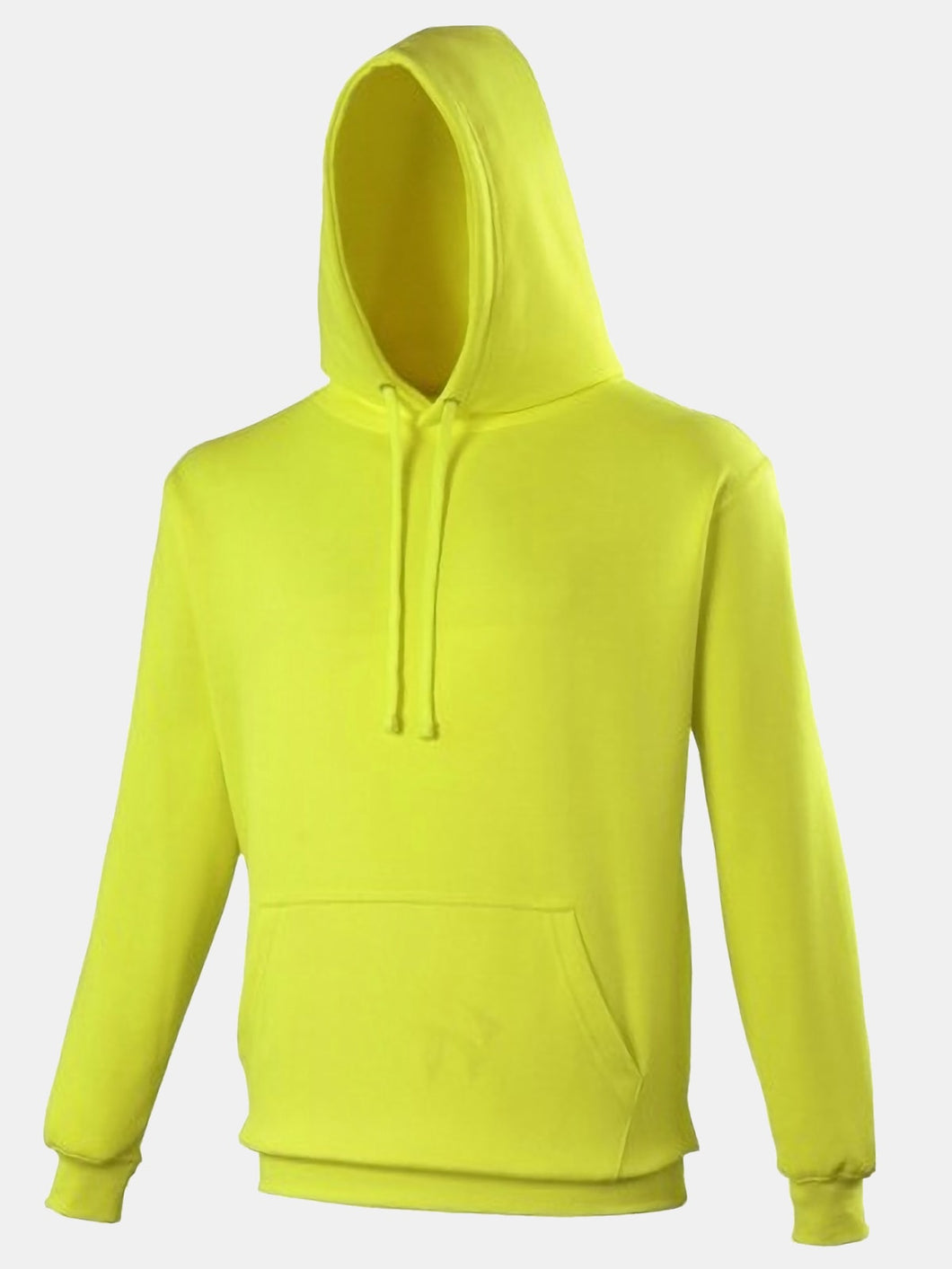 Awdis Unisex Electric Hooded Sweatshirt / Hoodie (Electric Yellow)