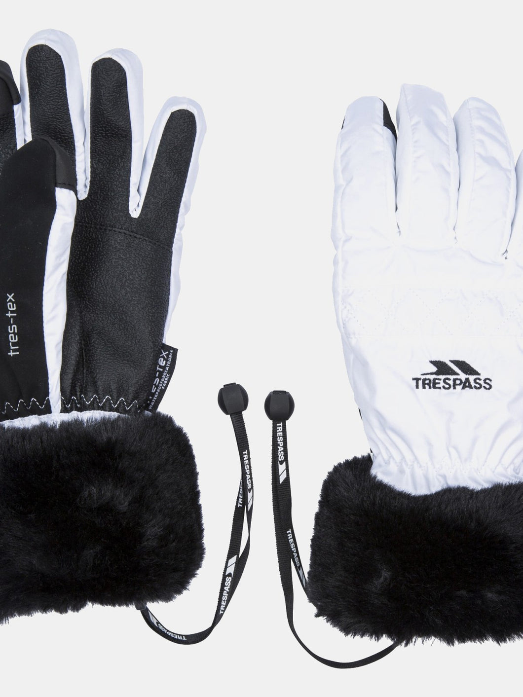 Womens/Ladies Yanki Gloves - White