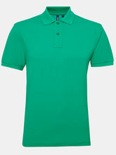 Load image into Gallery viewer, Asquith &amp; Fox Mens Short Sleeve Performance Blend Polo Shirt (Kelly)