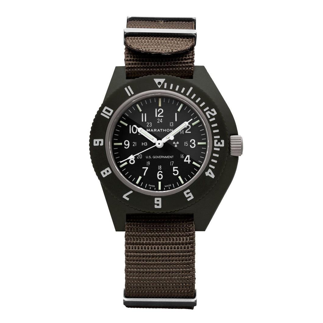 41mm Sage Green Pilot's Navigator Watch (Quartz)