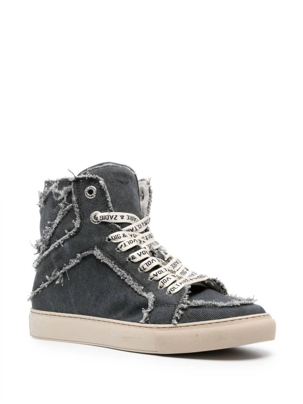 High Top Canvas Sneakers