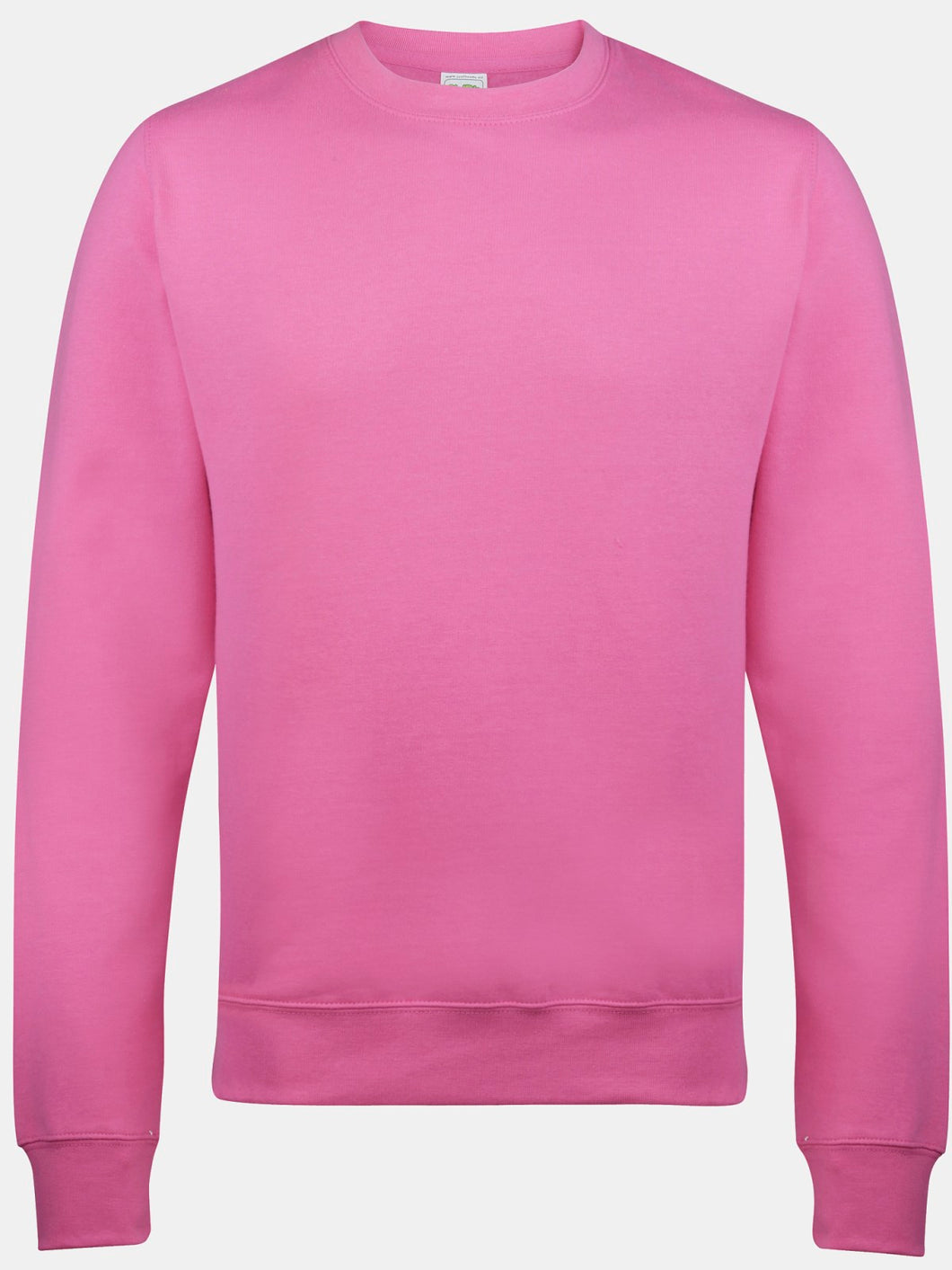 AWDis Just Hoods AWDis Unisex Crew Neck Plain Sweatshirt (280 GSM) (Candyfloss Pink)