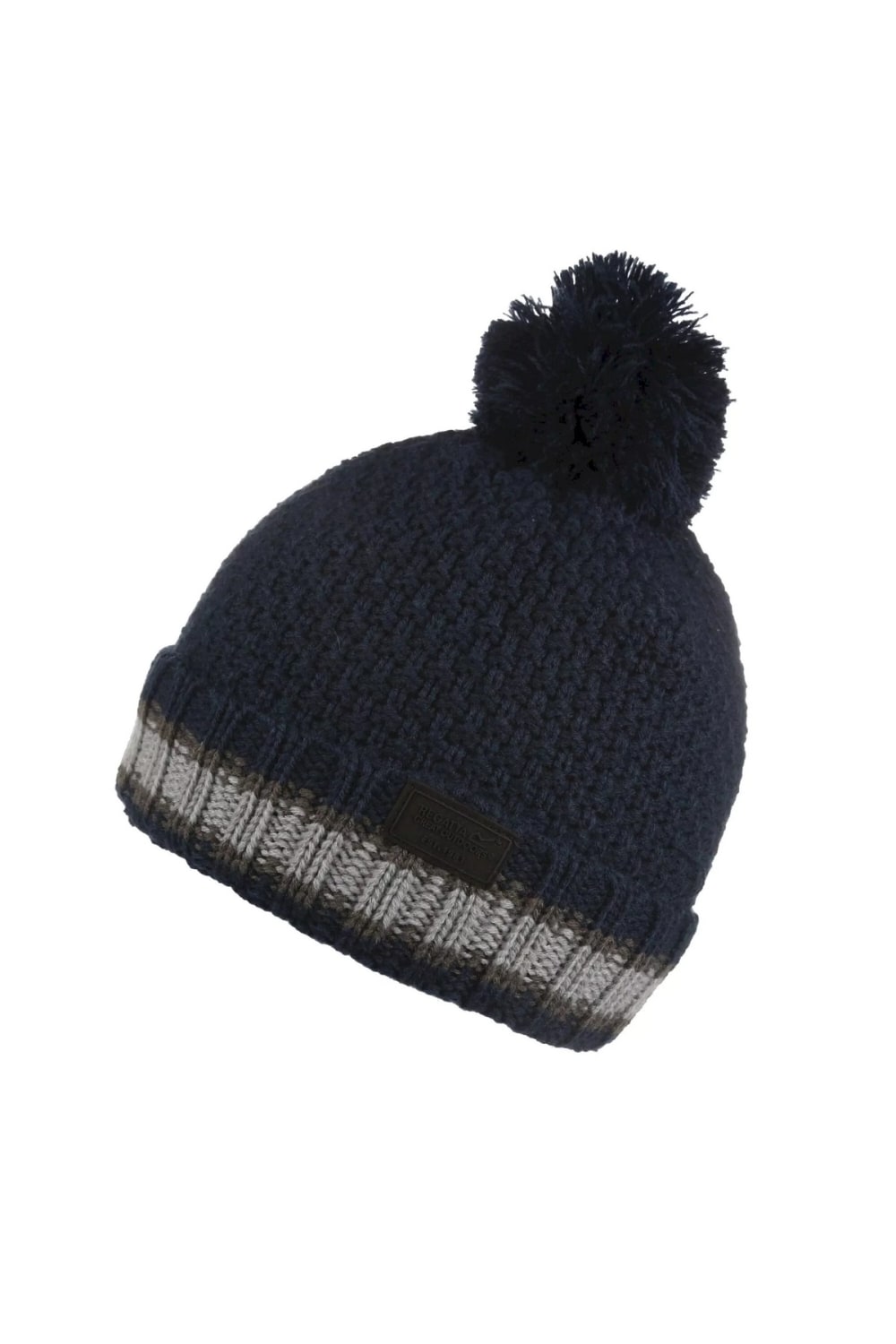 Childrens/Kids Davin V Beanie - Navy