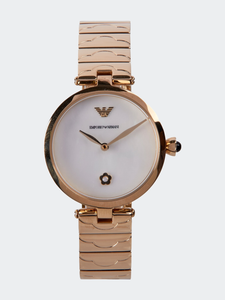 AR11198 Quartz Mother-Of-Pearl Dial Watch