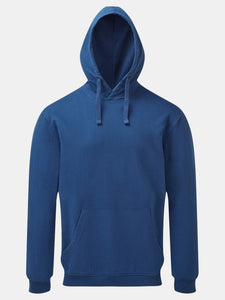 Asquith & Fox Mens Coastal Vintage Wash Loop Back Hoodie (Navy)