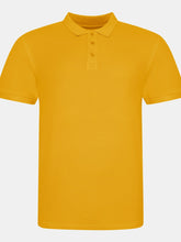 Load image into Gallery viewer, AWDis Just Polos Mens The 100 Polo Shirt (Mustard)