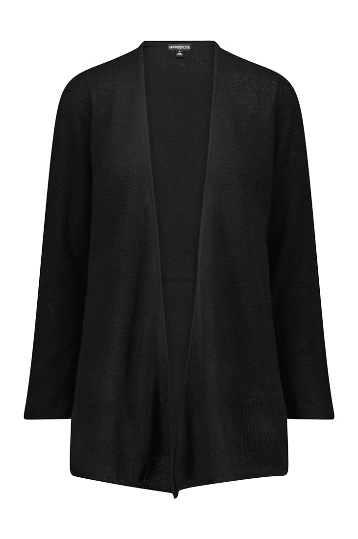 Cashmere Open Duster Jacket