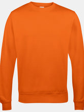 Load image into Gallery viewer, AWDis Just Hoods AWDis Unisex Crew Neck Plain Sweatshirt (280 GSM) (Burnt Orange)