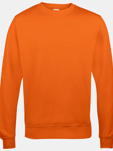 AWDis Just Hoods AWDis Unisex Crew Neck Plain Sweatshirt (280 GSM) (Burnt Orange)