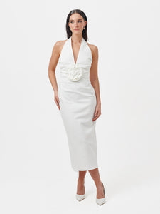 Giselle Midi Dress - Ecru