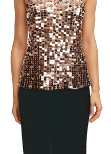 Sequin-Embellished Top