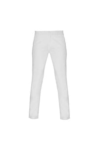 Asquith & Fox Womens/Ladies Casual Chino Trousers (White)