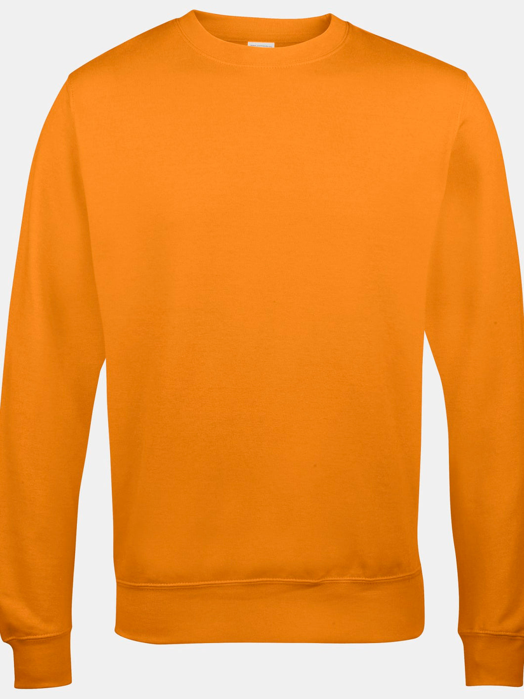 AWDis Just Hoods AWDis Unisex Crew Neck Plain Sweatshirt (280 GSM) (Orange Crush)