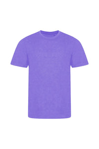 AWDis Mens Tri Blend T Shirt (Heather Purple)