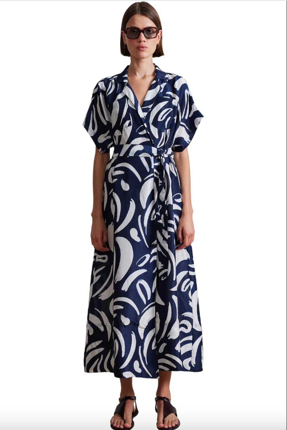 Vicenza Wrap Maxi Dress