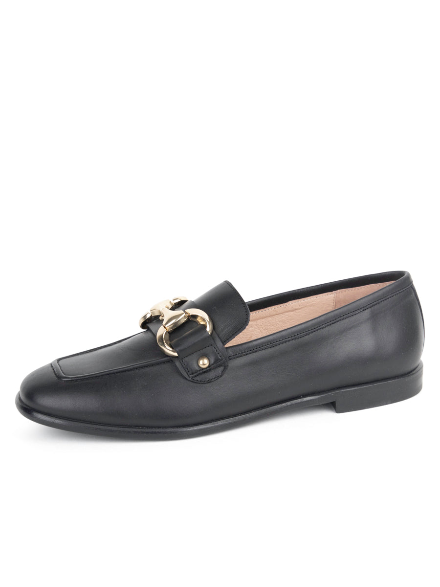 Harlow Horsebit Loafer - Black