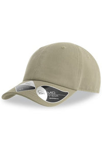 Childrens/Kids Fraser 6 Panel Organic Cotton Baseball Cap - Khaki