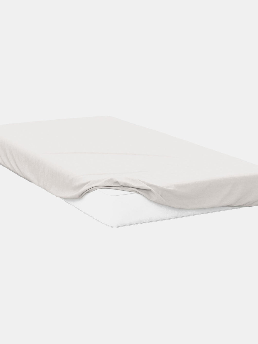 Belledorm 200 Thread Count Egyptian Cotton Fitted Sheet (Ivory) (King) (King) (UK - Superking)