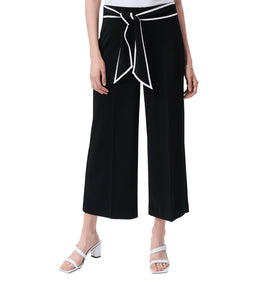 Belted Wide Leg Pants