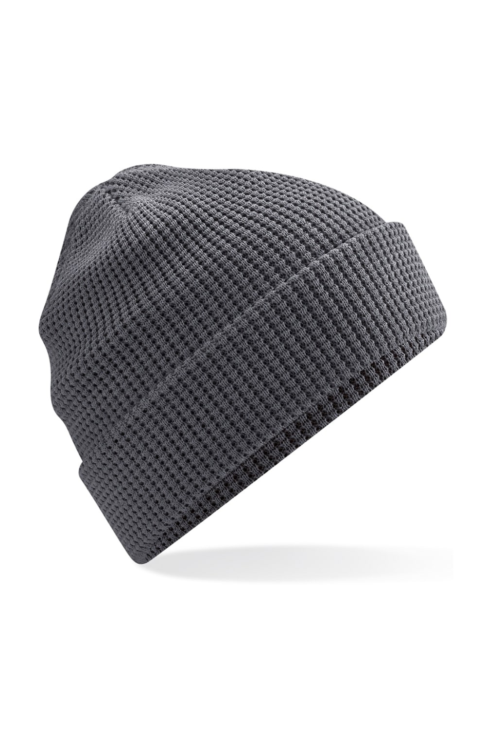 Beechfield Cuffed Organic Cotton Waffle Beanie