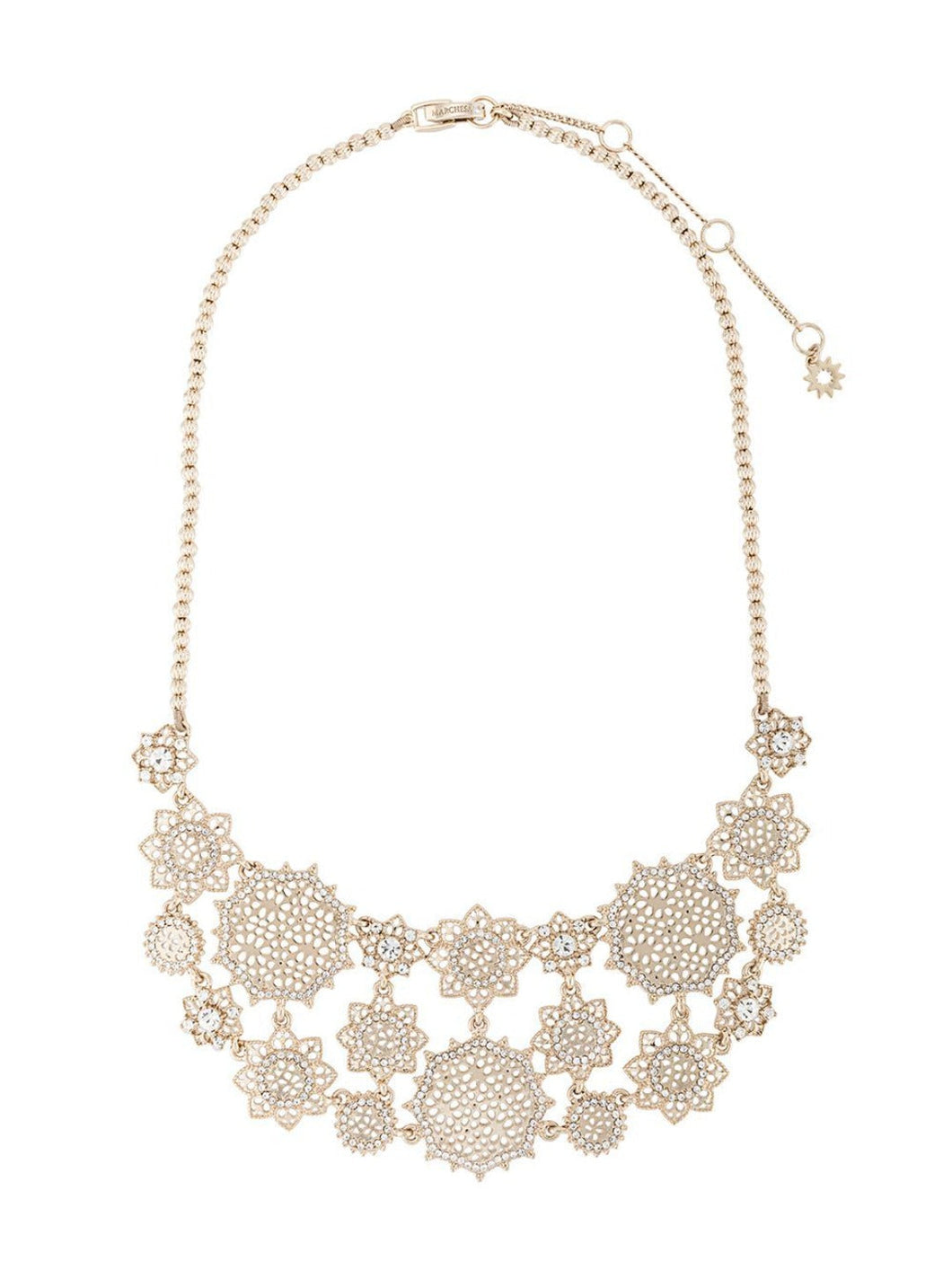 Filigree Bib Frontal Necklace