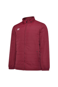 Childrens/Kids Club Essential Bench Jacket - New Claret