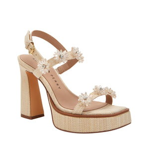 The Steady Flower Sandal - Natural