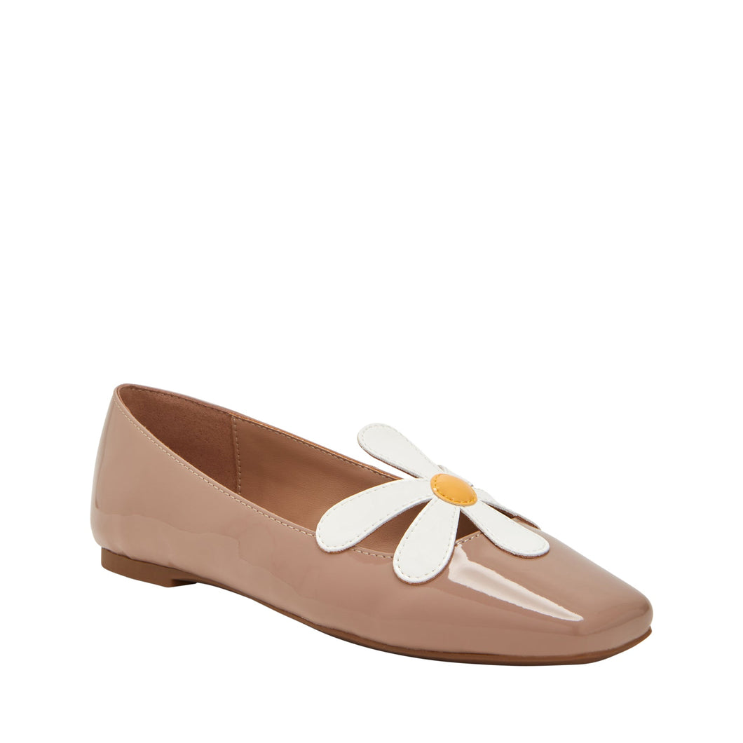 The Evie Daisy Flat - True Taupe