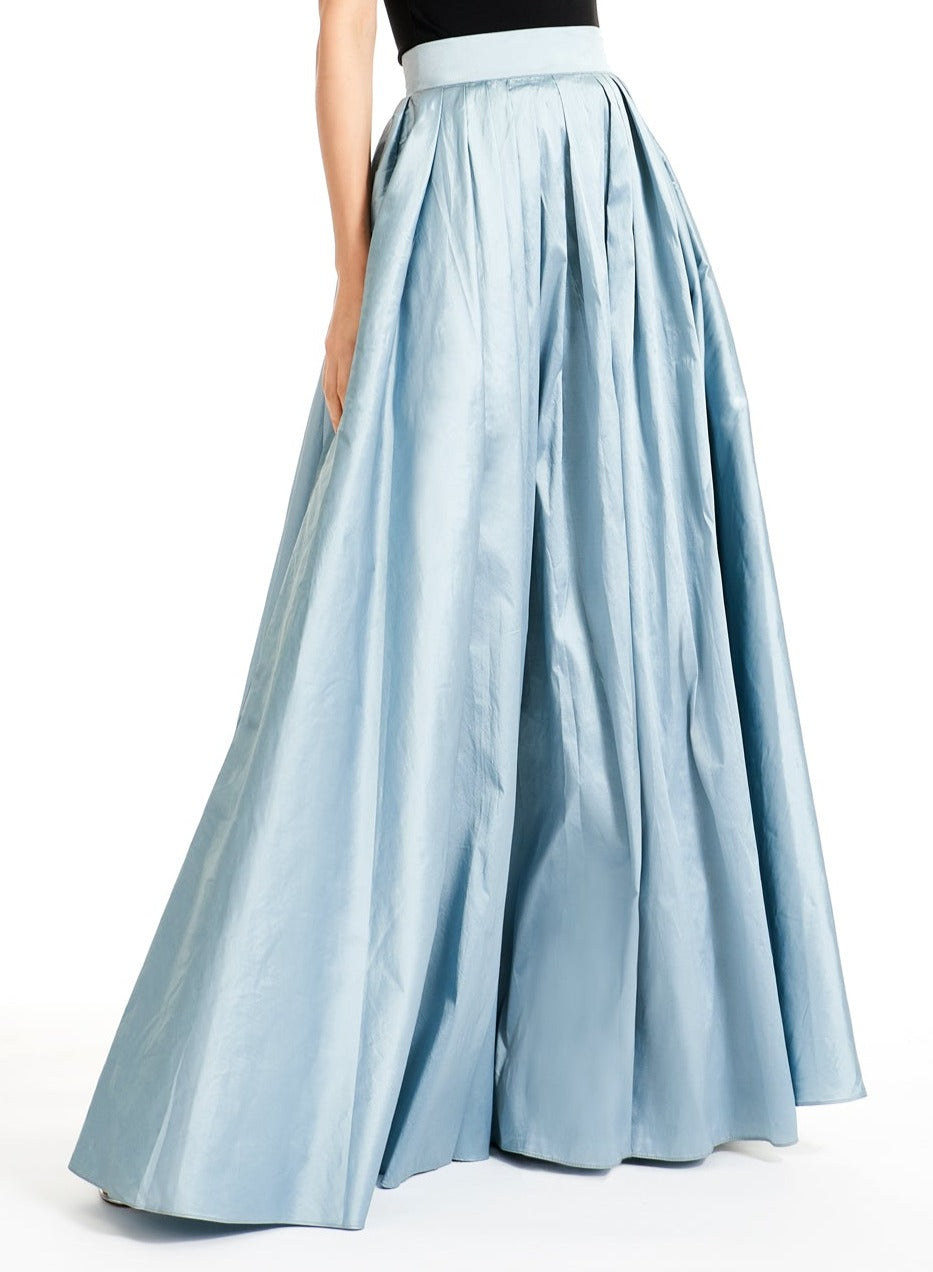 Light Blue Taffeta Ball Skirt