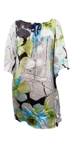 Women's Printed Silk Dress